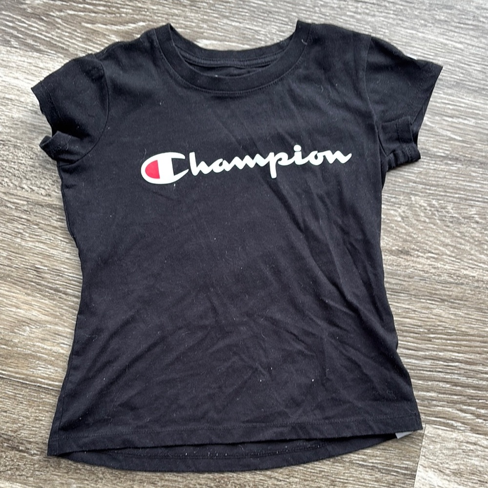 Champion Black girls T-Shirt